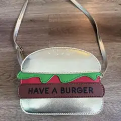 グローバルワーク　ハンバーガーショルダーバッグ　美品　キッズ