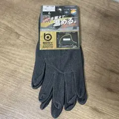冷え性必見❗️手袋 インナーグローブ 冬用防寒手袋 蓄熱 保温 グレー L