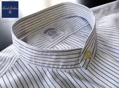 【美品】ブルックスブラザーズ 長袖 シャツ XL ピンストライプ