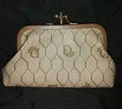 最終価格Christian Dior オールド ディオール ガマ口 コインケース