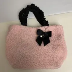 ハニーズ もこもこ カバン