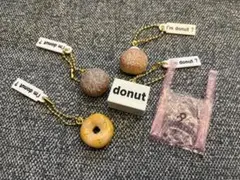 I'm donut? ミニチュアチャーム　4種　ガチャガチャ