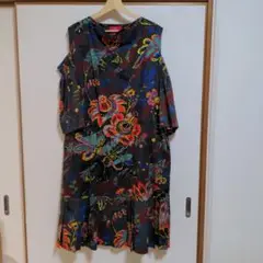 Vivienne Westwood 変形アシンメトリーボーダーワンピース