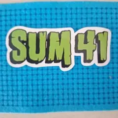 SUM 41 ロゴ 防水シール　おしゃれ　70