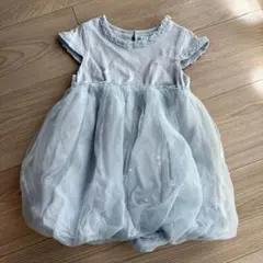 TOCCA トッカ　水色 チュールワンピース 90サイズ