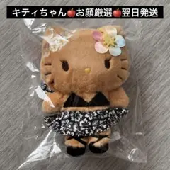 サンリオ トコナツバケーション 日焼けキティ マスコットキーホルダー bk
