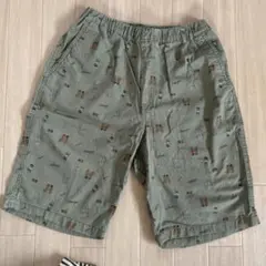 UNIQLO キッズ 半ズボン 160 カーキ
