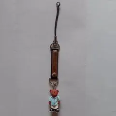 クマのキャラクター携帯ストラップ