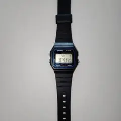 CASIO F-91W デジタル腕時計 ブラック