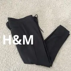 H&M センタープレイススリムパンツ L