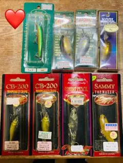 未使用品】ラッキークラフト バス釣りルアー まとめ売り19個（未