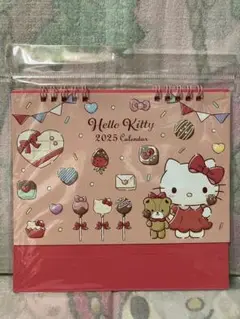 HELLO KITTY 2025年　卓上カレンダー　キティ