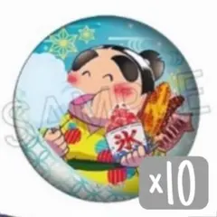 忍たま 乱太郎 缶バッジ - 夏祭りの段 - 福富しんべヱ セット ②
