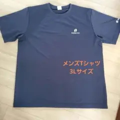 【ほぼ未使用】HanGTen メンズ Tシャツ 3L ネイビー紺