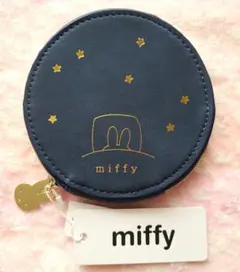 ミッフィー コインケース ネイビー おやすみシリーズ miffy 小銭入れ