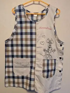 (中古品)ミッキーエプロン M〜Lサイズ