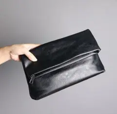 黒　クラッチバック　ハンドバック　バックインバック　ブラック　新品　送料無料