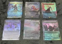 MTG Secret Lair Game over 日本語 FOIL6枚セット