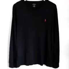 ラルフローレン ワンポイント Tシャツ ポニー ポロ シャツ ブラック 黒 ロゴ