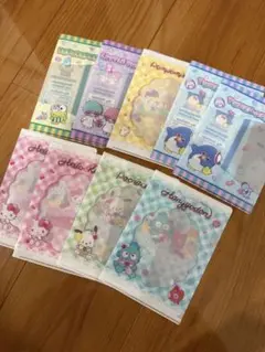 サンリオキャラクターミニクリアファイルセット