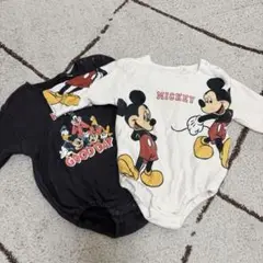 ディズニー ロンパース2点セット 双子