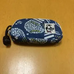 CHUMS コインケース 青 ポップデザイン