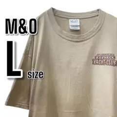 【799】M&O Lサイズ USA古着 半袖Tシャツ