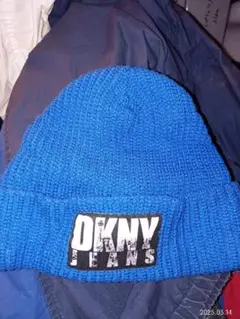 レアdknyjeans自由の女神ロゴニットキャップダナ・キャランオークション