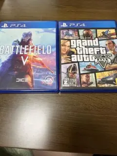 PS4 グランド・セフト・オート5、バトルフィールドⅤ