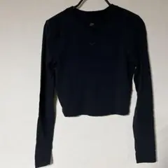 Nike The Nike Tee クロップド長袖 Mサイズ ブラック