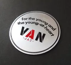 VAN-JAC ブレザー スクールジャケット 金ボタン ワッペン付き エンブレム van jac ブレザー スクールジャケット 金ボタン ワッペン付き