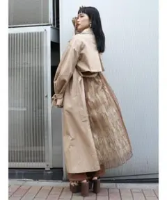 ムルーアバックレーストレンチコート