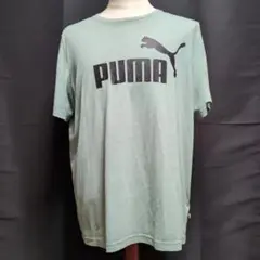 PUMA グリーン Tシャツ XL