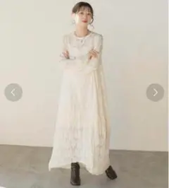 Kastane ワンピース キャミワンピインナー付き