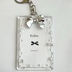 トレカキーホルダー　チェキホルダー　y2k レジン　kpop