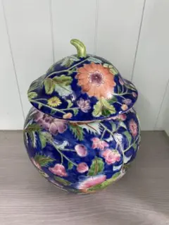 大清同治 壺 蓋付き 陶器