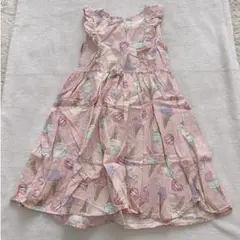 最終❣️ 130 juo ワンピース　キッズ　しまむら　キッズワンピース