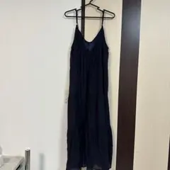 Clette ネイビー キャミワンピース 3L