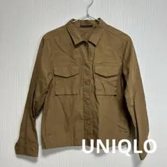 0002 UNIQLO コットンシャツジャケット　Ｓサイズ