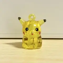 【激レア！平成レトロ】 クリスタル ピカチュウ チャーム　キーホルダーストラップ