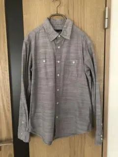 Gap 長袖シャツ cotton グレー系　XS