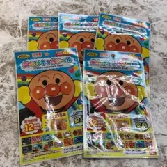 虫よけキャラシール アンパンマン 45枚入　5袋セット