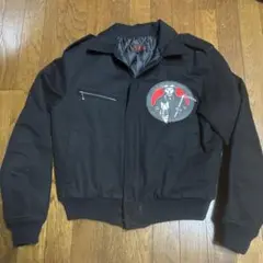 NEON LEATHER GARMENT RAMONES 肩錠 紫黒 NEON Leather Garment