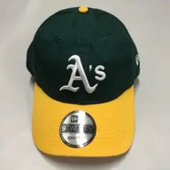 新品 キャップ NEW ERA オークランド・アスレチックス 9TWENTY