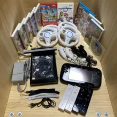 Wii U マリオカート ハンドル ・ みんなでわいわい楽しめるゲームセット