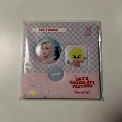 スキズ　ファンミーティング　ピンバッジセット