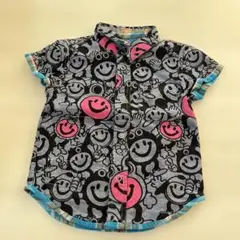 BAJA SMILE リバーシブルシャツ　スマイル　100