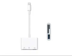 新品iPhoneSDカードリーダー 3-in-1 変換アダプタ