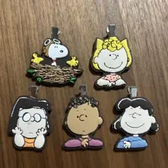 スヌーピー フレンズ 前髪クリップ 5個セット