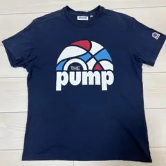 Reebok THE pump Tシャツ M ネイビー